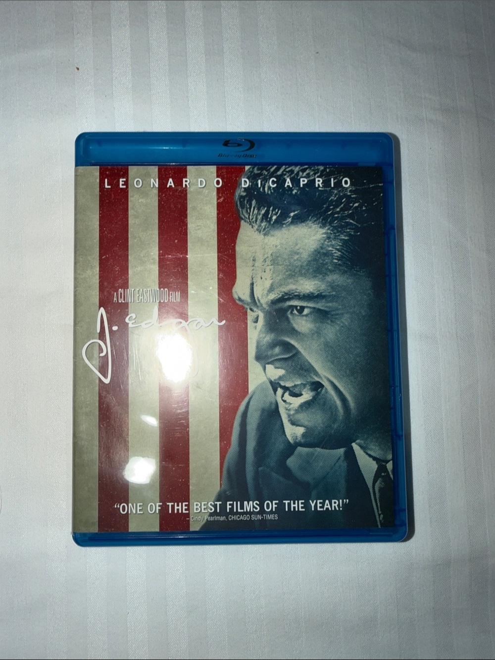 J. Edgar Blu-ray drama movie Leonardo DiCaprio FBI director J. Edgar Hoover